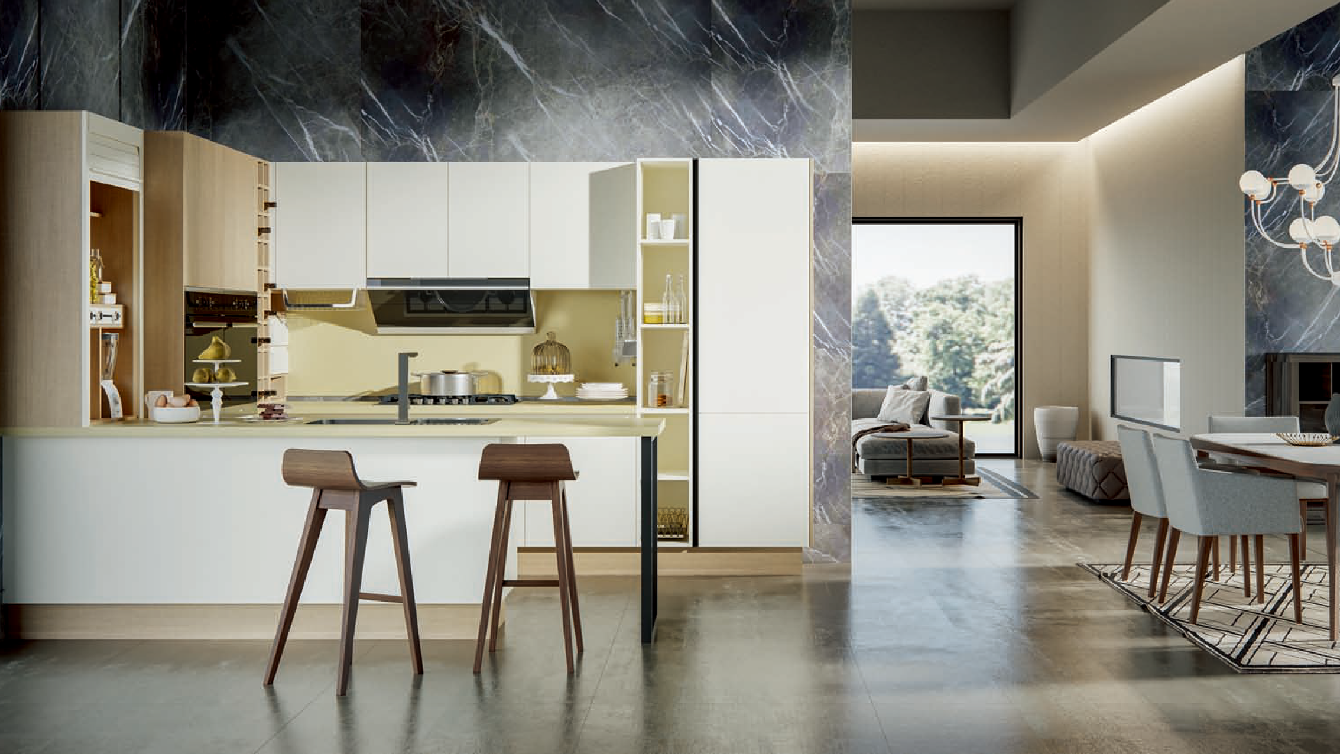 Small Design White Kitchen