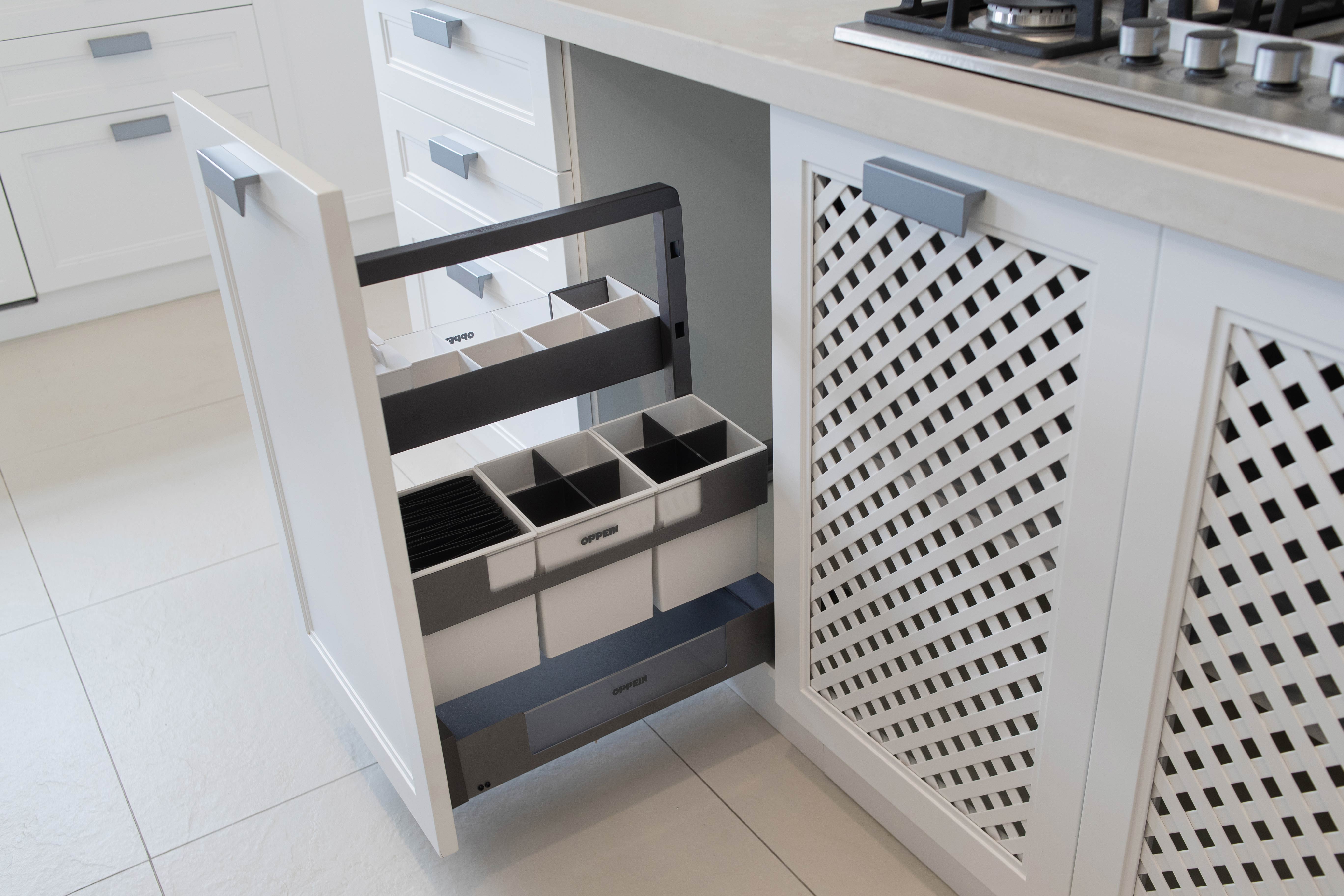 White Shaker Custom Kitchen, Nyari - Nairobi, Kenya by OPPEIN Kenya