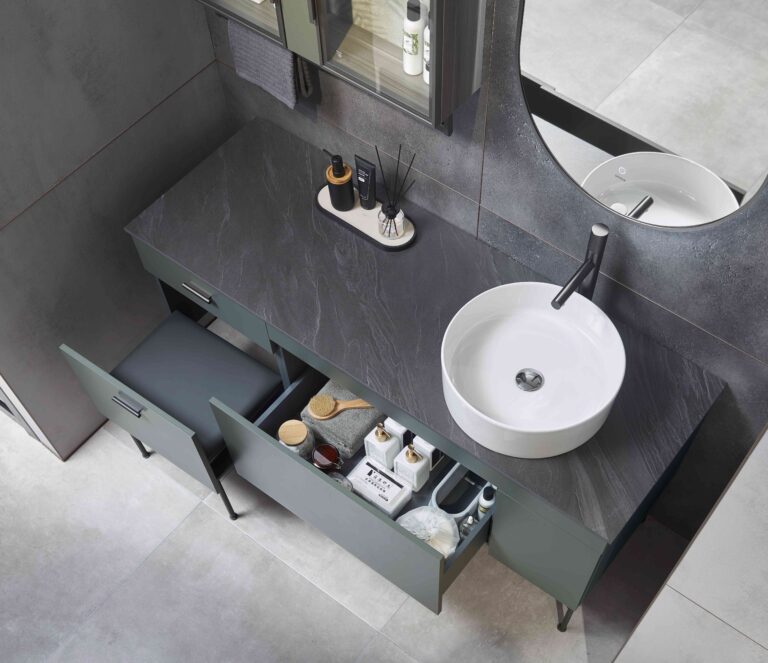Dark Green Modern Bathroom Vanity by OPPEIN Kenya