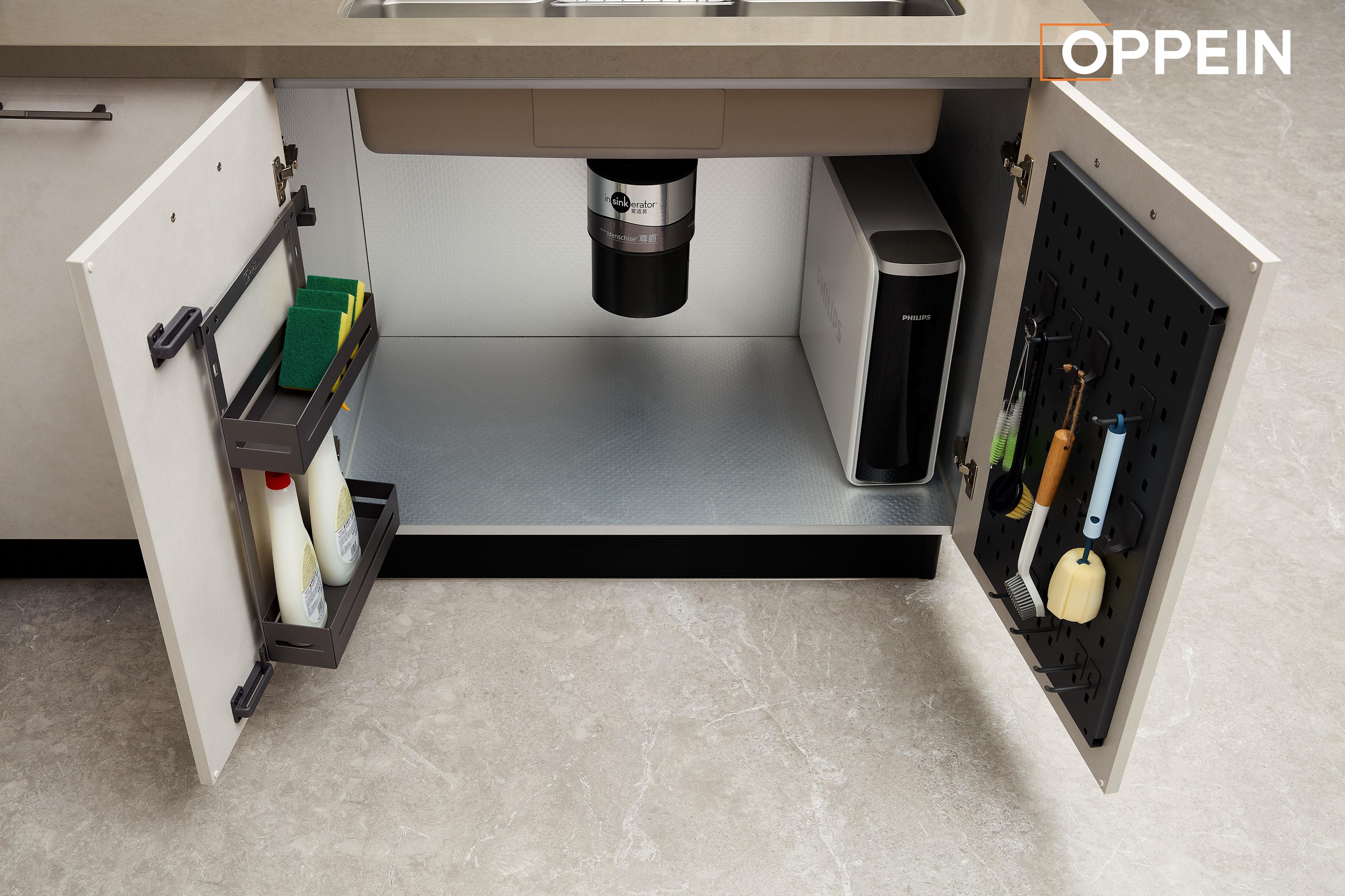 Luxury Frameless Flat Panel Kitchen Cabinet - SONG FOR YOU by OPPEIN Kenya