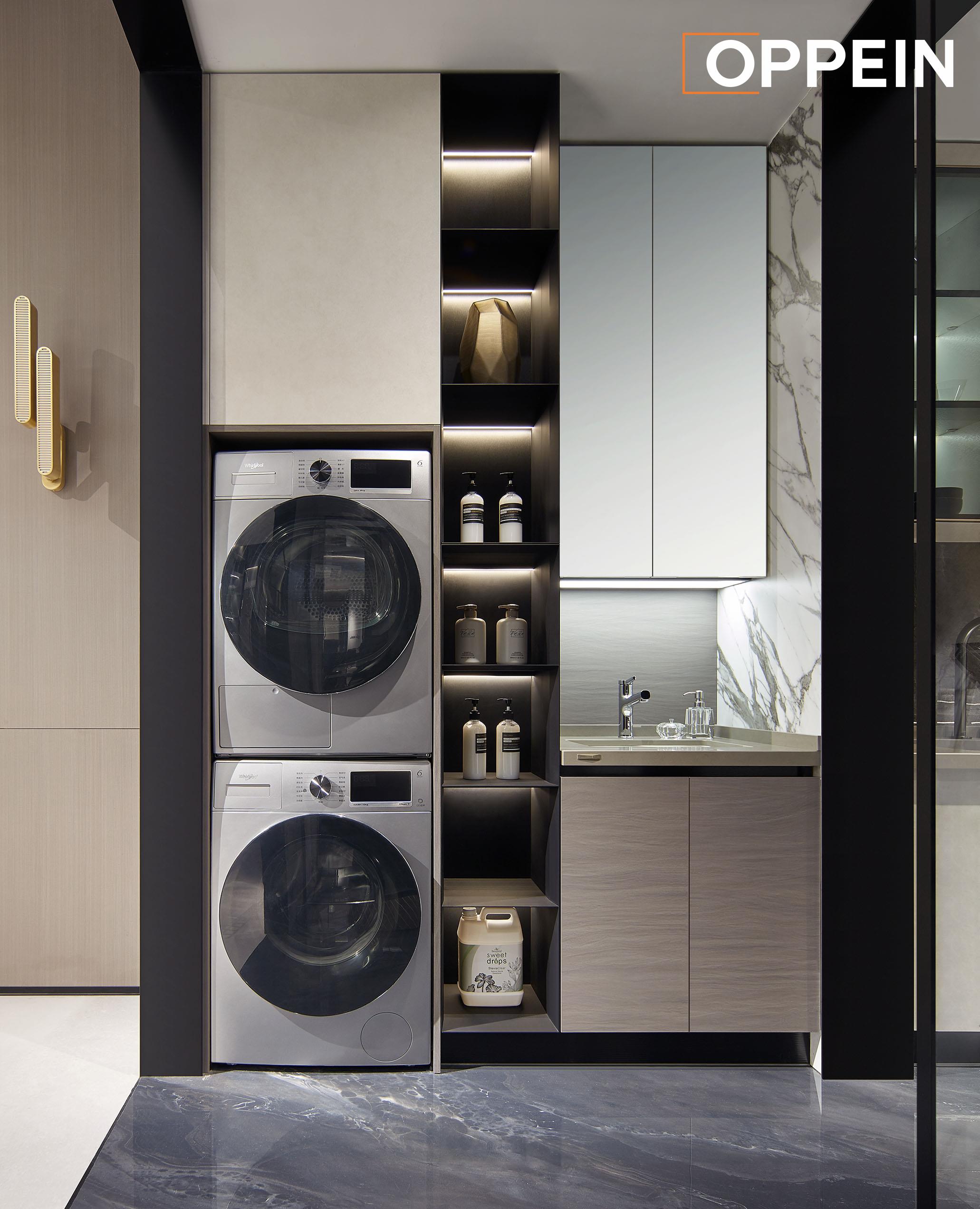 Luxury Frameless Flat Panel Kitchen Cabinet - SONG FOR YOU by OPPEIN Kenya