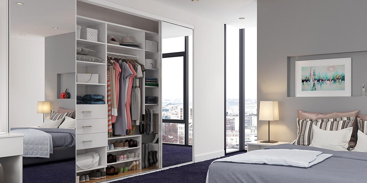 Australian Style Melamine Sliding Wardrobe by OPPEIN Kenya